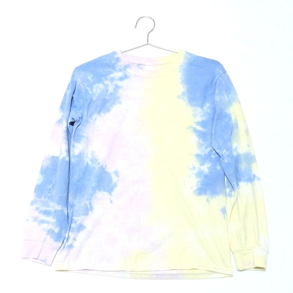 Tie Dye Long Sleeve Top || Shabby Chic | Hippie | Pastel | DIY | Y2K